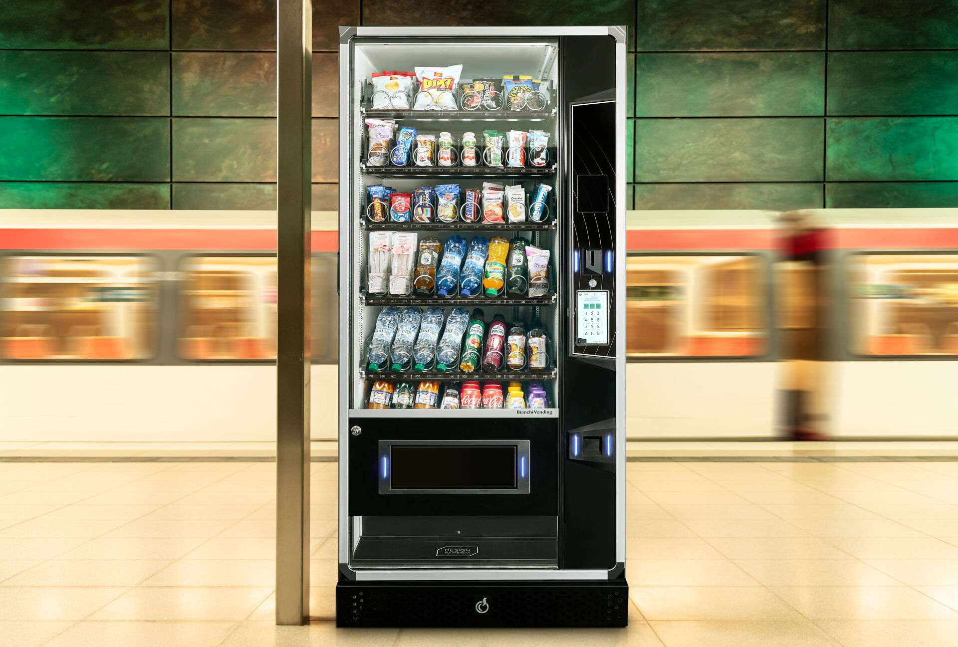 Flessy L Master — gratis geplaatste combi-automaat voor snacks en drank